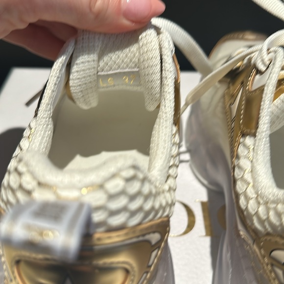 WORN ONCE perfect condition Dior Vibe sneakers, size 7 1/2! - Picture 10 of 12
